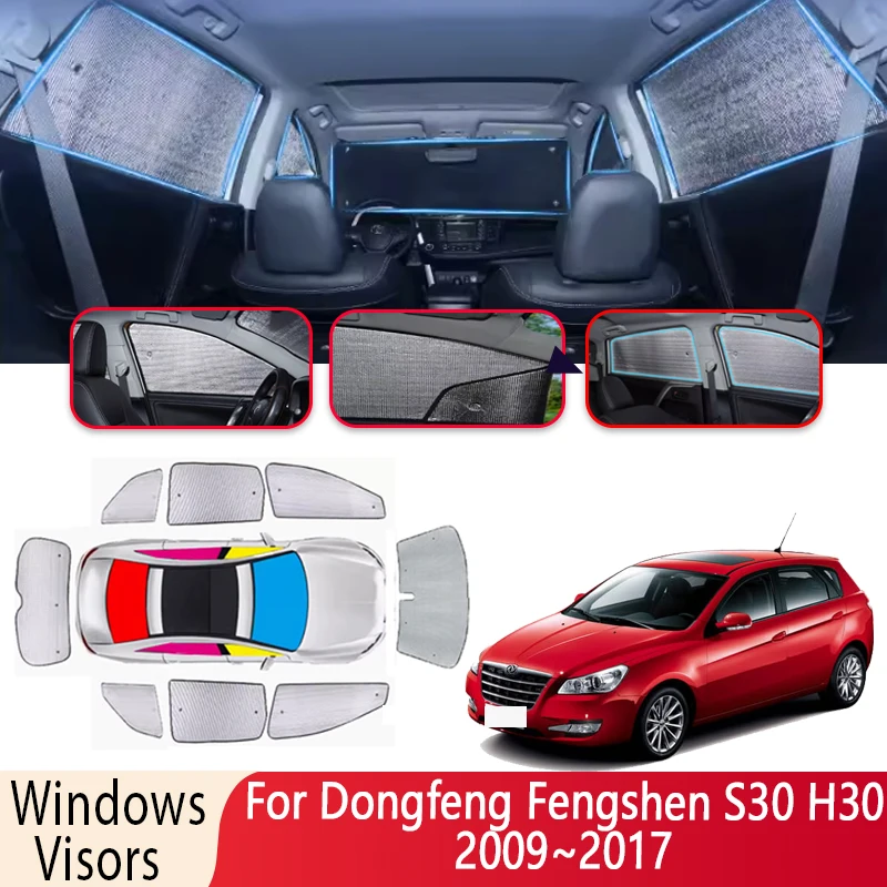 

Солнцезащитный козырек для Dongfeng Fengshen S30 H30 2009 ~ 2017 2010, солнцезащитный козырек на лобовое стекло, теплоизоляция, автозапчасти, фотозащита