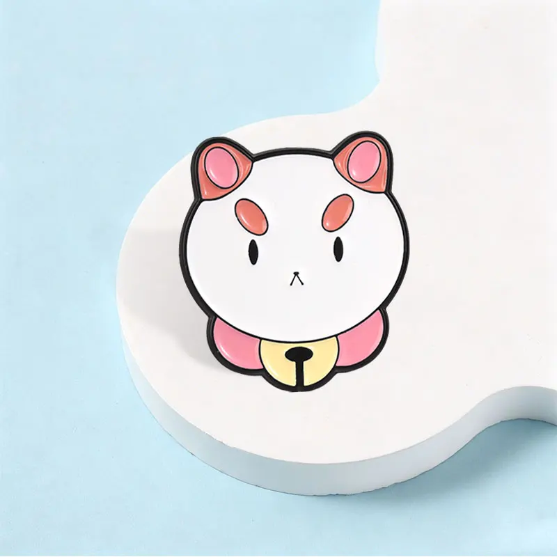 Cartoon Animal Collection Enamel Pins Cute Cat Raccoon Rottweiler Dog Knight Frog Brooches Lapel Backpack Badge Jewelry Gifts