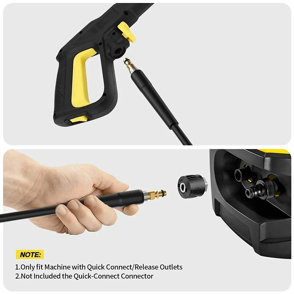 Karcher 호스 압력 와셔 호스 K 시리즈, K2 K3K4 K5 K6 K7 클릭 플러그 퀵 커넥터, 자동차 Karcher 건 와셔 자동차 청소