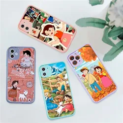 Cute Heidi Phone Case For IPhone 14 11 12 13 Mini Pro Max 8 7 Plus X XR XS MAX Translucent Matte Cover