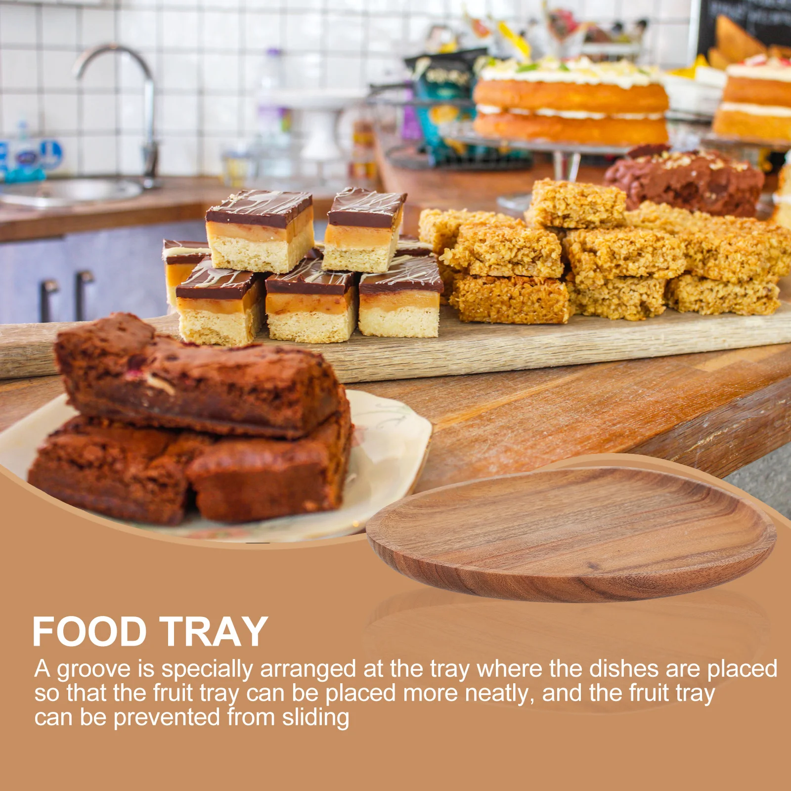 

Dessert Tray Sweet Cake Stand Unique Irregular Shape Multi-Function Food Tray For Fruit Snacks Cupcakes Home Decoration