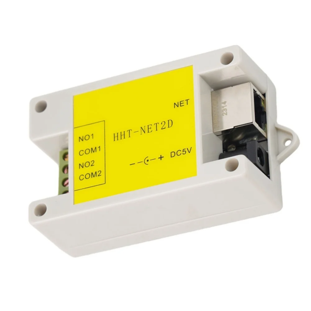 Smart Home Relay Dual-Channel Network Switch Cortex-M3 Microcontroller W5500 Network Chip Hardware TCP IP Stack
