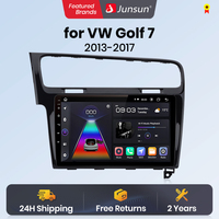 Junsun V1 AI Voice Wireless CarPlay Android Auto Radio for VW Volkswagen Golf 7 2013-2017 4G Car Multimedia GPS 2din autoradio