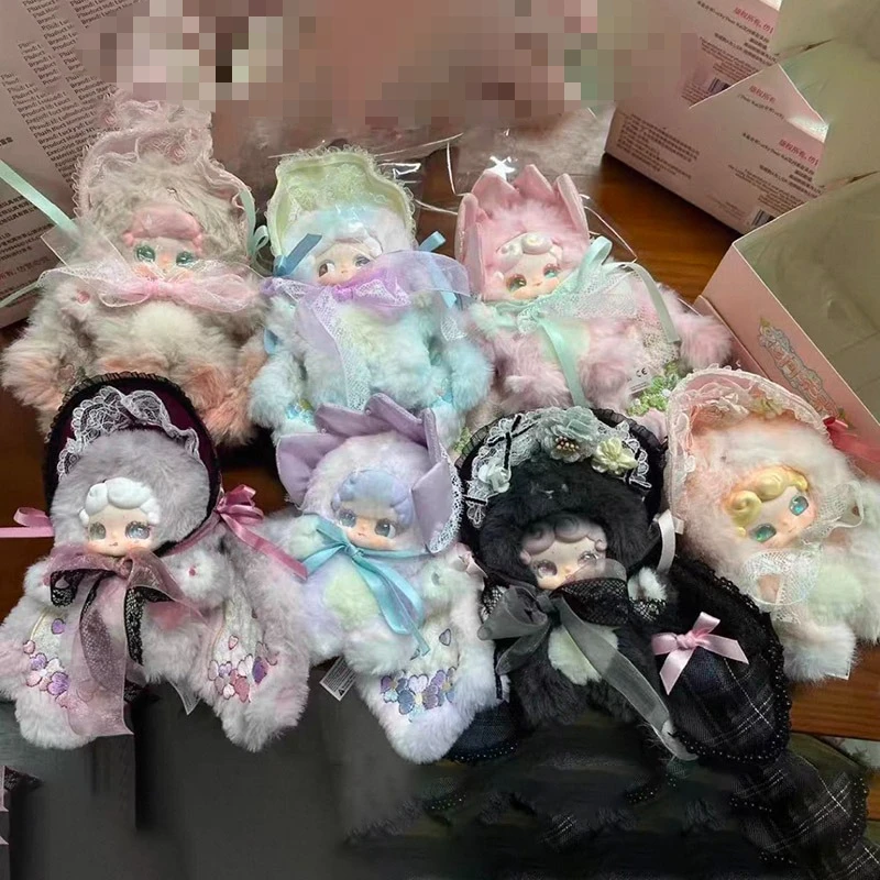 

LuckyDeerNai Blind Box Flower Tea Break Series Figure Mystery Box Surprise Bag Pendant Collect Keychain Anime Doll Decor Gift
