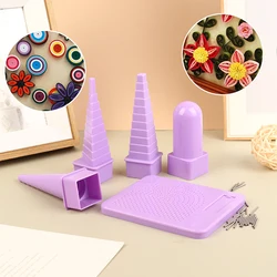 3 Vormen Doorn Draad Snel Ronde Vierkante Driehoek Spiraal Maker Roller Quilling Modellering Tools Sieraden Maken Tools