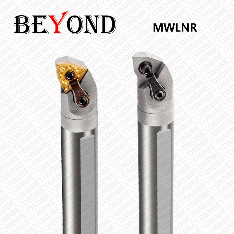 BEYOND  C16Q C20R C25S MWLNR08 MWLNR 16 20 25 mm Internal Tungsten Steel Anti-Seismic Turning Tool Holder Lathe Cutter Shank