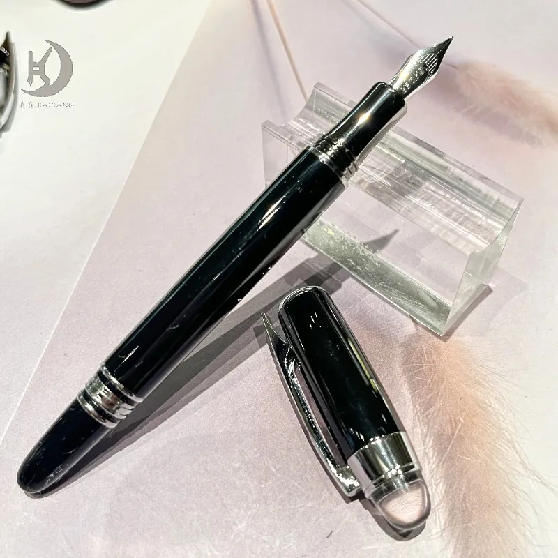 Luxuriöser Füllfederhalter mit Kristallspitze Super-Version zum Schreiben, mit mittlerer Feder und Kalligrafie-Spitze, bestes Stift-Geschenkset für Männer & Frauen – Detail 7