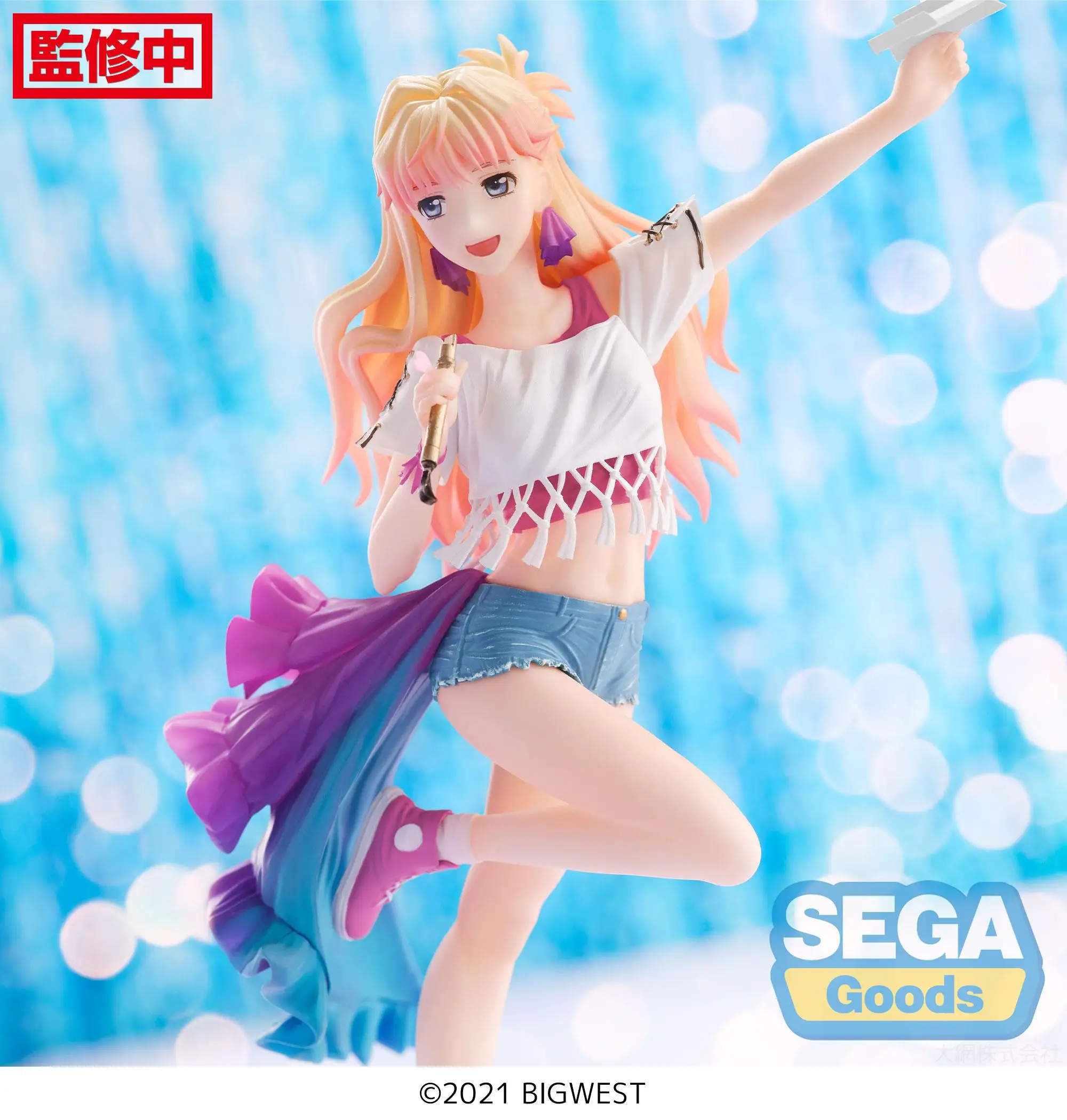 In Stock Original SEGA Macross Frontier Sheryl Nome PVC Anime Figures Action Figure Model Toys