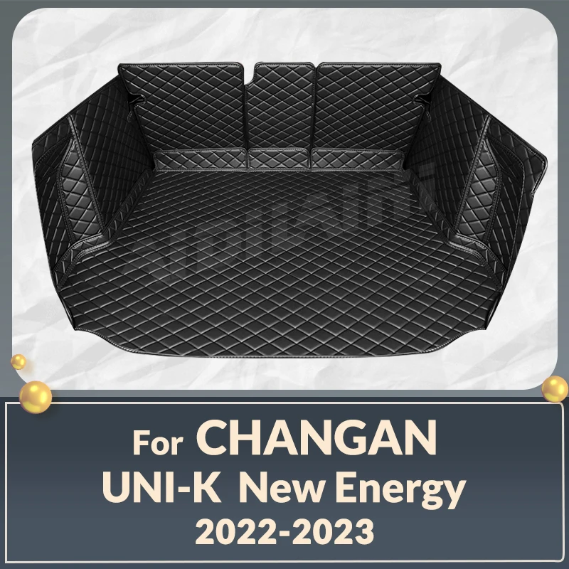 Auto Full Coverage Trunk Mat For Changan UNI-K New Energy 2022 2023 Car Boot Cover Pad Cargo Interior Protector Accessories