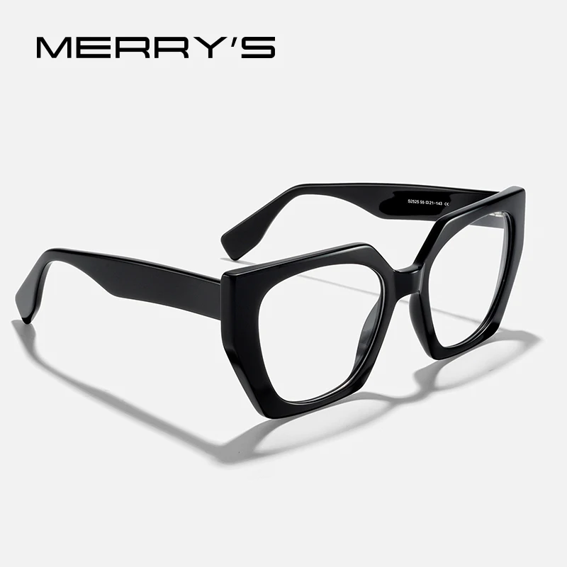 

MERRYS DESIGN Women Cat Eye Glasses Fashion Acetate Eyewear Optics Frame Prescription Glasses Frames Optical Eyewear S2525