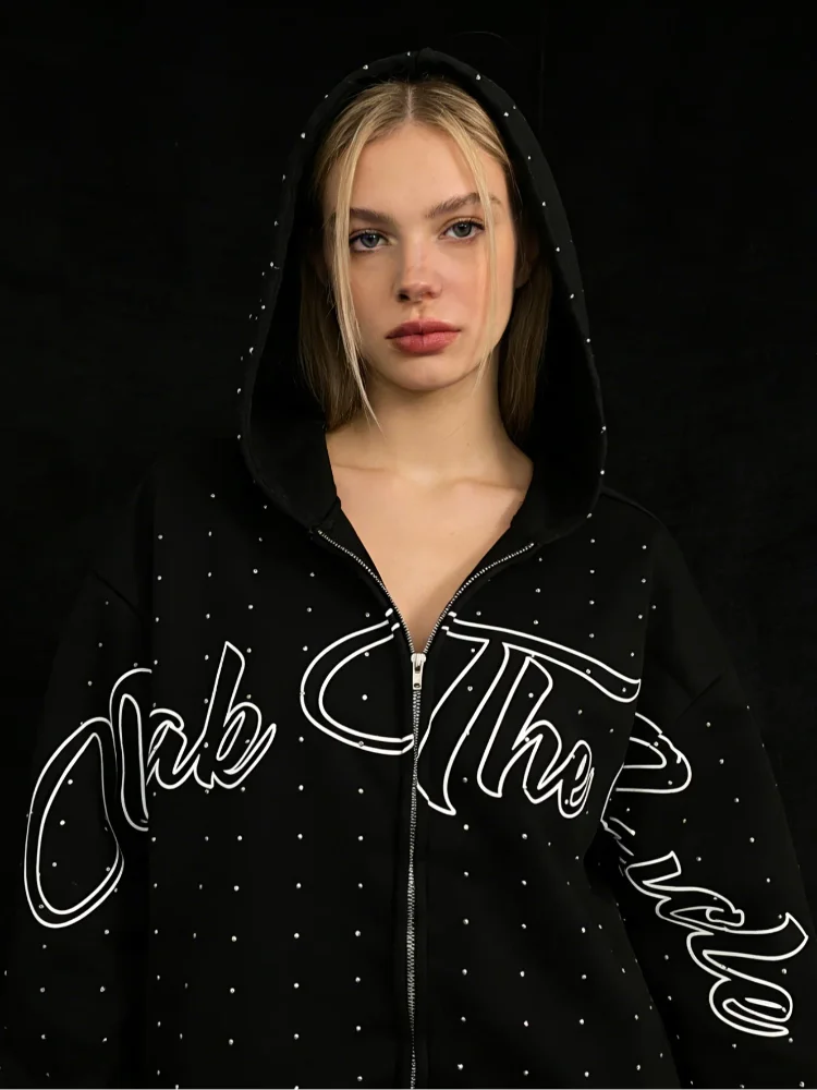 

Модный кардиган-свитшот на молнии из темной серии Hot Brick, унисекс, плотная ткань, для мужчин и женщин.