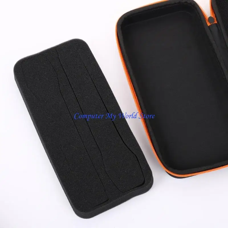 Y08B Protective Double Microphone Carrying Bag Shockproof Waterproof Design Hold 2Mics Cables Compactly Storage Box