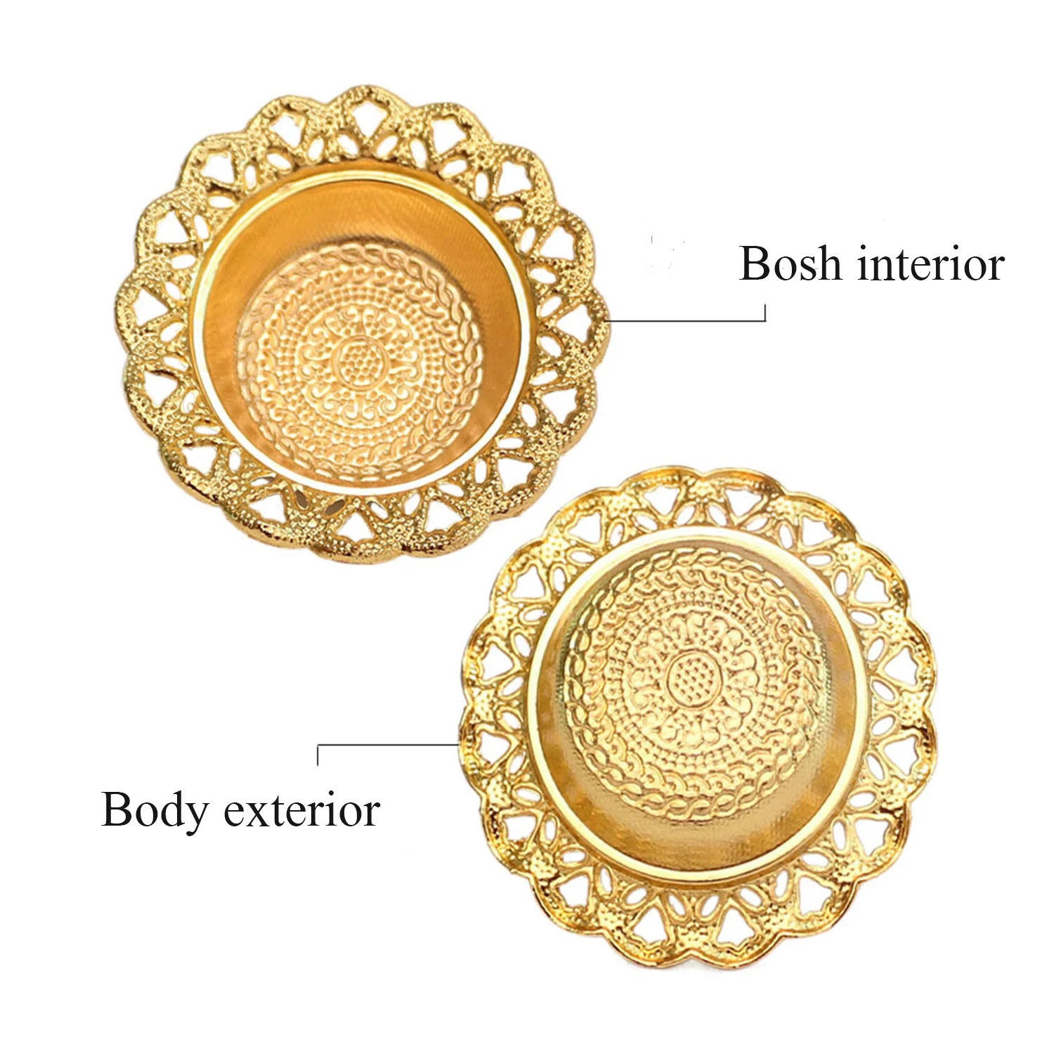 Originality Mini Crown Retro Copper Hollow Out Incense Stick Burner Golden  Burner Catcher Home Decoration Sandalwood Censer