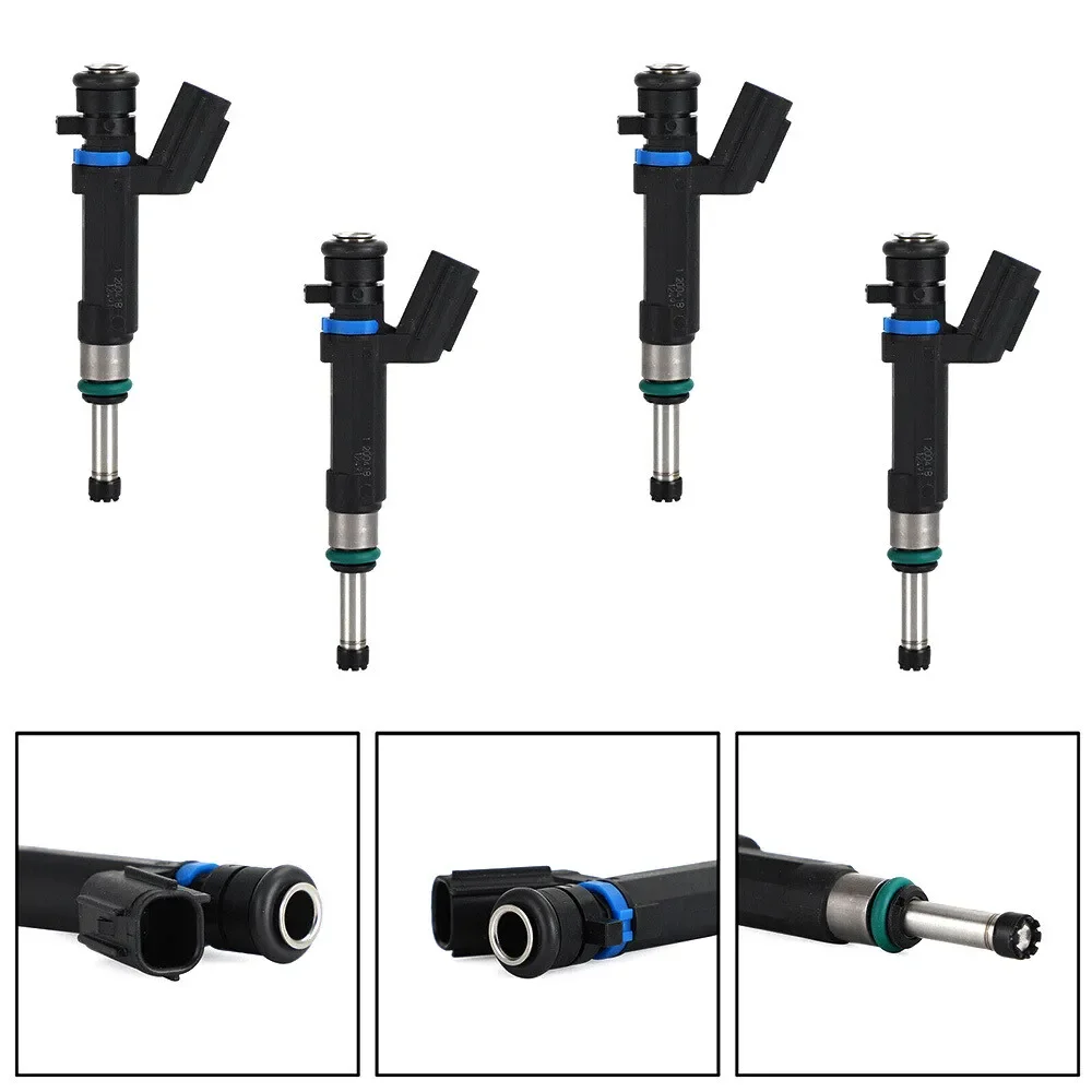 High quality Set of 4 Fuel Injectors for Nissan Versa 2012-2019 Versa Note 14-16 1.6L 16600-1KT0A 166001KT0A FREE SHIPPING!!!