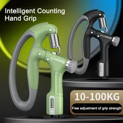 10-100Kg Adjustable Heavy Gripper Fitness Hand Exerciser Grip Wrist Training Increase Strength Spring Finger Pinch Expander