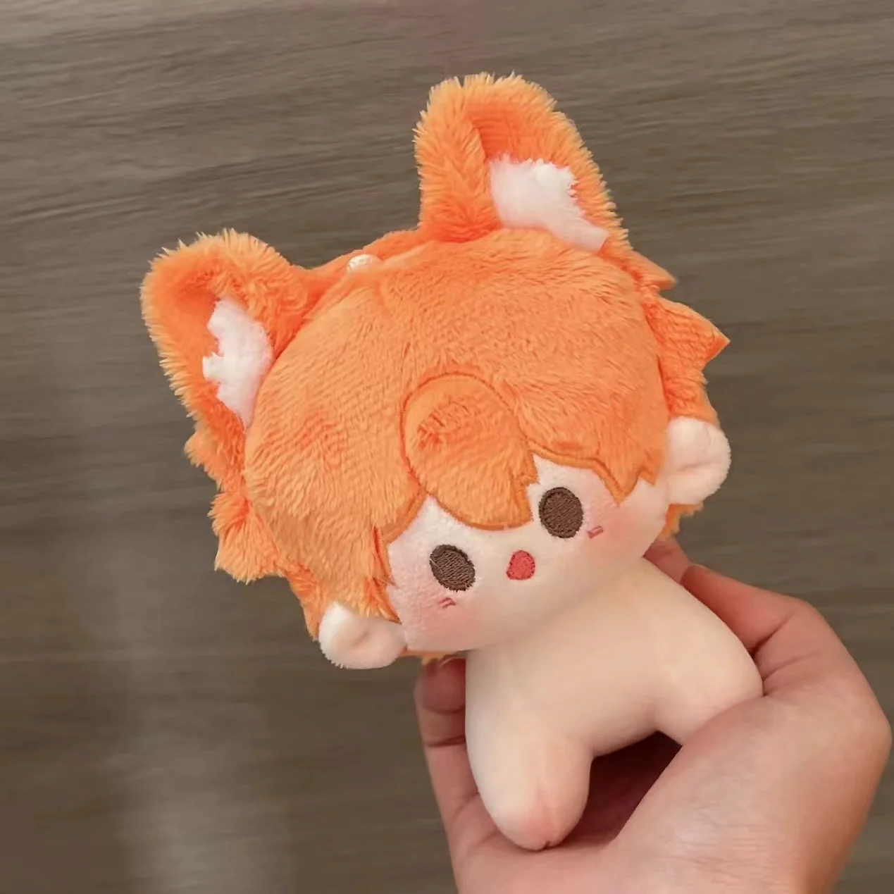 Haikyuu!!	Shoyo Hinata Cosplay Cotton Doll Furry Cartoon Maumet Anime Puppet Keychain Pendant Delicacy Wool Cute Widget  Ambitus