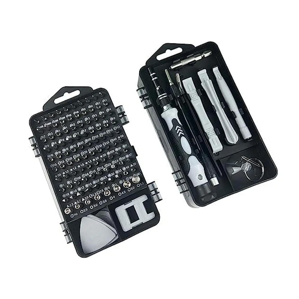 Precisão Chave De Fenda Set 117 Em 1 Set Magnetic Mini Screw Nuts Bits Eletrônica Repair Tool Kit para MacBook Phone