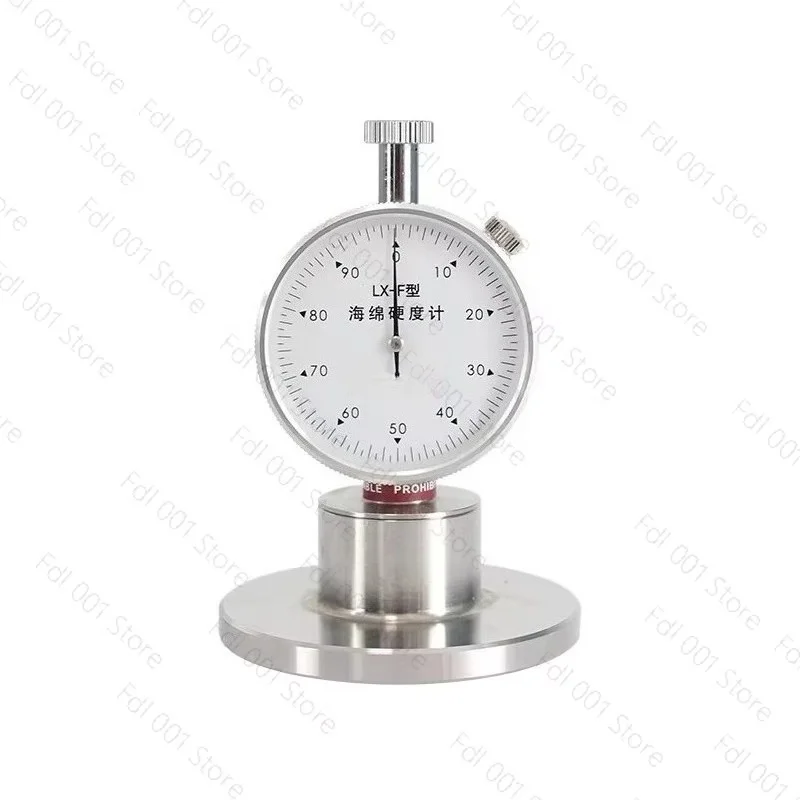 LX-F Shore Hardness Tester Sponge Hardness Meter Foam Pearl Cotton Hardness Detector