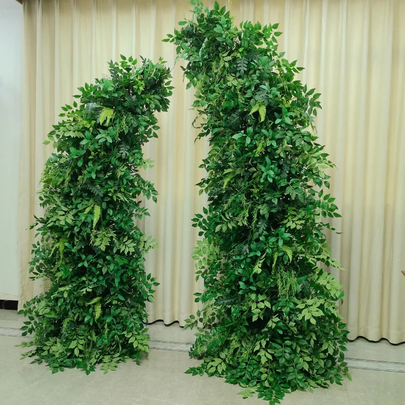 flower arrangement, shopping mall event layout, simulated flowers, wedding arch background decoration, long row of flowers