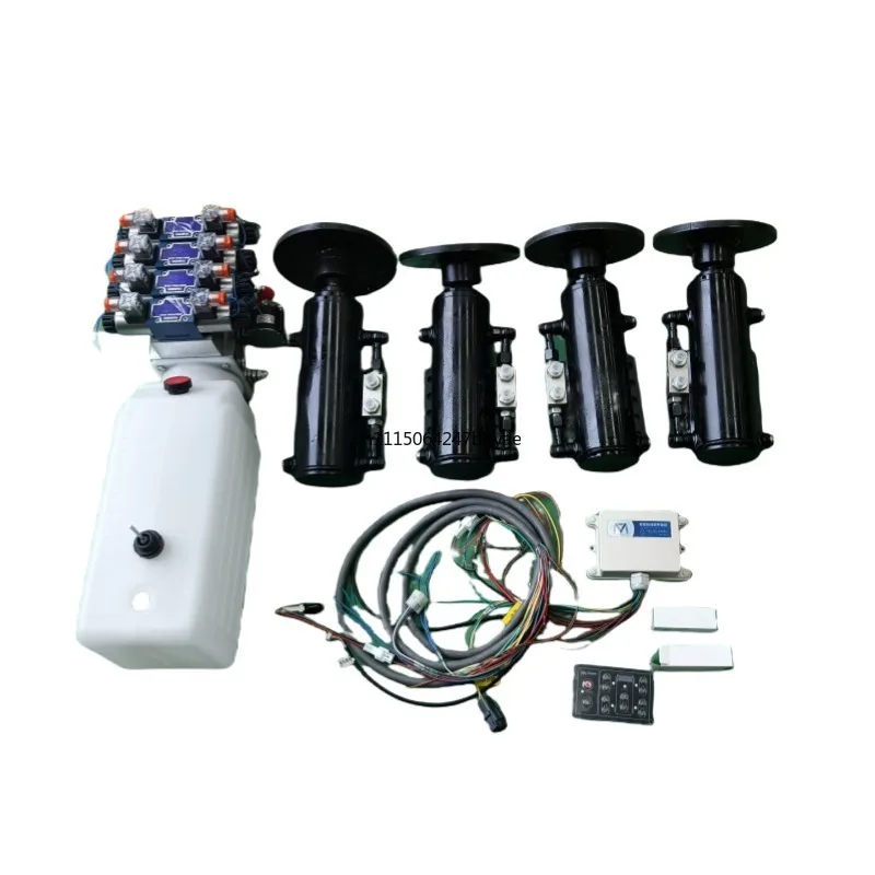 For Motorhome Electric Hydraulic Leveling Jack System Auto‑Levelling Support Kit