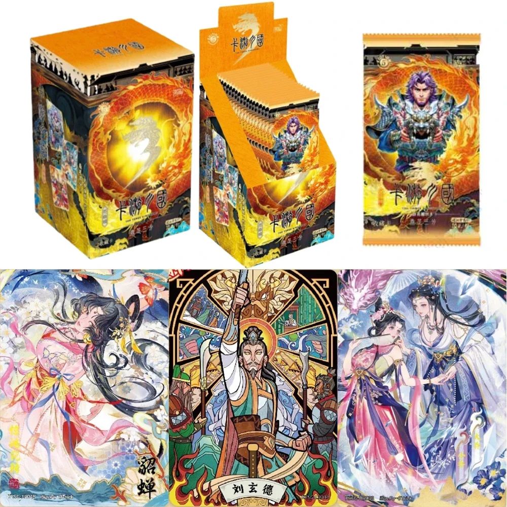 KAYOU Genuine Three Kingdoms Card Heroes Card Ode To Heroes Three Powers Collection Card Toys Gifts