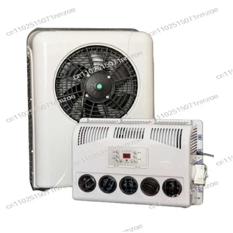 12V Electric Parking Cooler Air Conditioner for Heavy/Light Duty Truck Engineering Vehicle