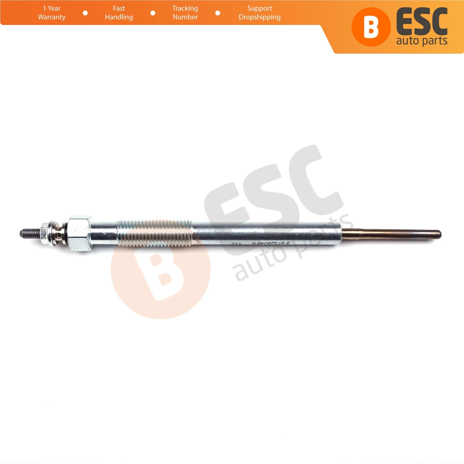 

ESC Auto Parts EGP71 1 Piece Heater Glow Plug 11 Volt for Isuzu D-Max Rodeo MK1 8-9817-4898-0 Fast Shipment Ship From Turkey