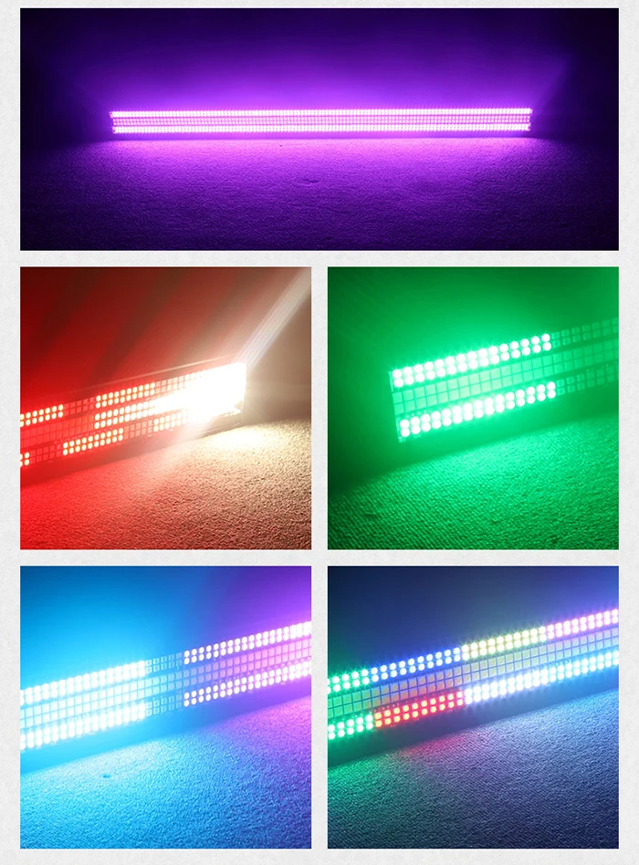 LED Pixel Licht 1296*5050 LED RGB/RGBW Streifen Licht Strobe Dimmer DJ Beleuchtung Disco Streifen Licht RDM – Detail 8