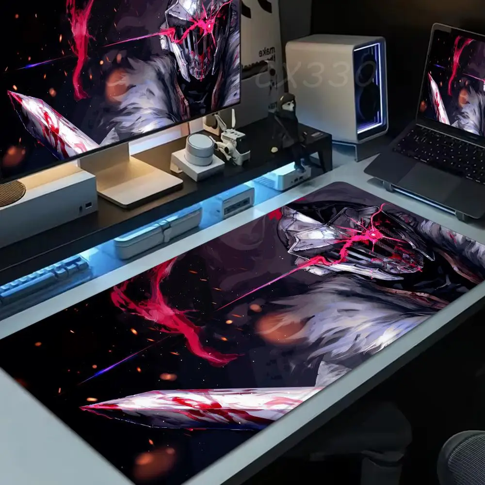

Goblin Slayer Mouse Pad Large Computer Mousepad Office 1000x500mm XXL Pc Gamer Non-slip Rubber Keyboard Deskmat
