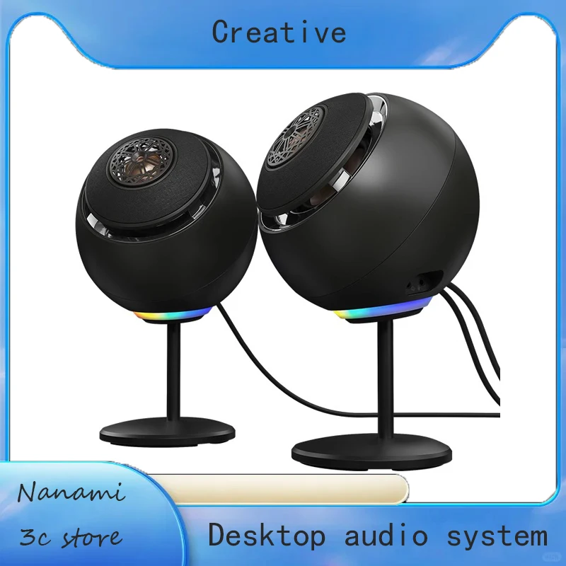 2025 nouveau haut-parleur cr�atif Pebble Nova Bluetooth 5.3 ordinateur haut-parleur Hifi Home cin�ma lecteur Coaxial son pur et vibrant