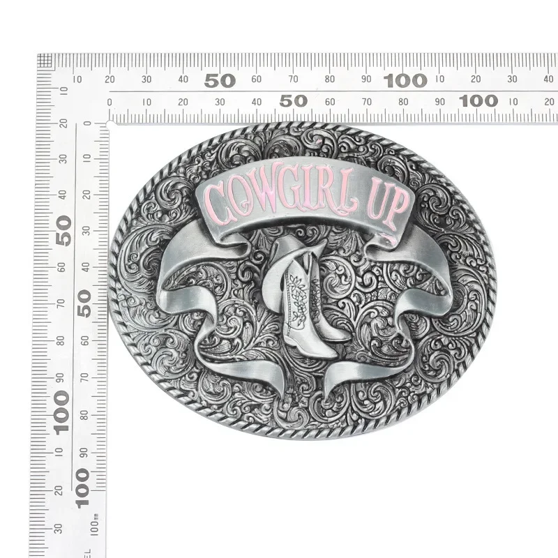 Lovely Girl Belt Buckle Cowgirl Up We Are  Factory