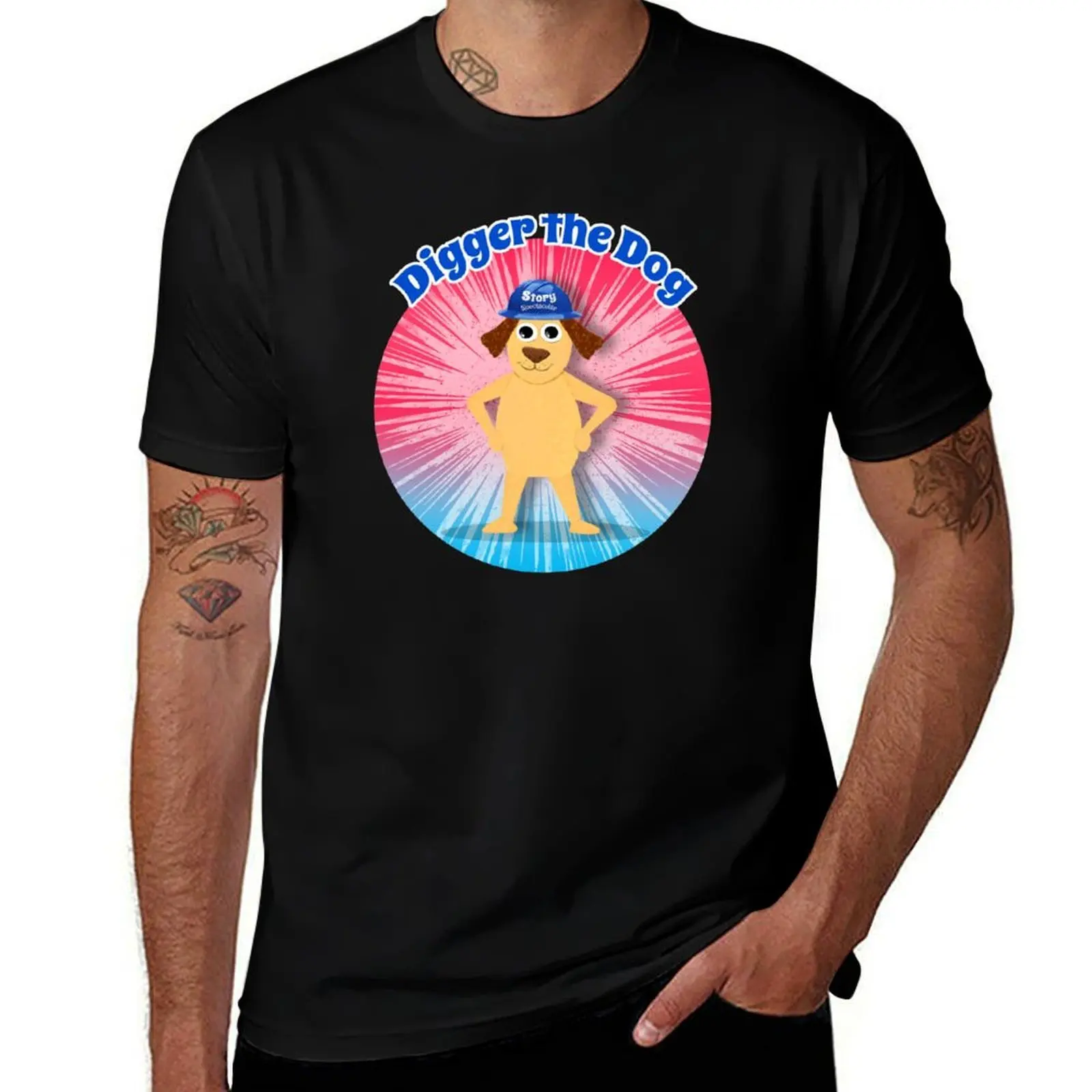 Digger the Dog Story Spectacular Podcast Kids by Storytacular T-Shirt t shirt for man T-Shirt