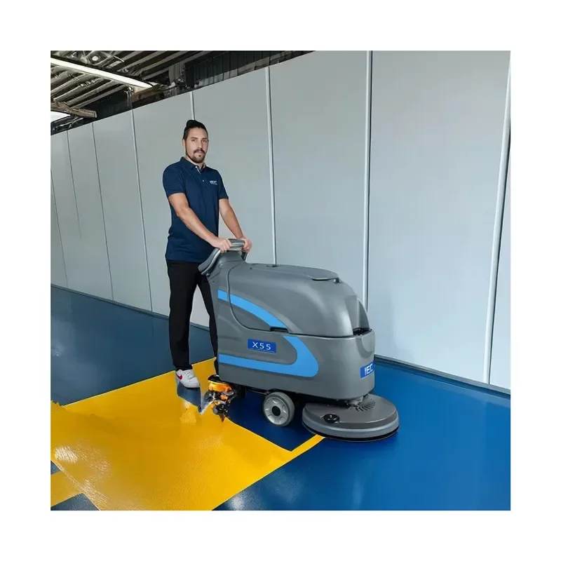 

Anti-corrosion Material Battery Powered Self-Propelled Floor Scrubber Dryer Machine For Cleaning Expansive Spaces