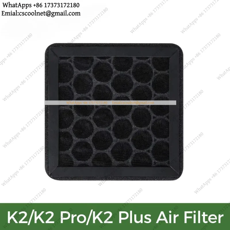 JS02 Air Filter 101x101x10mm for Creality K2 Plus Pro 3D Printer