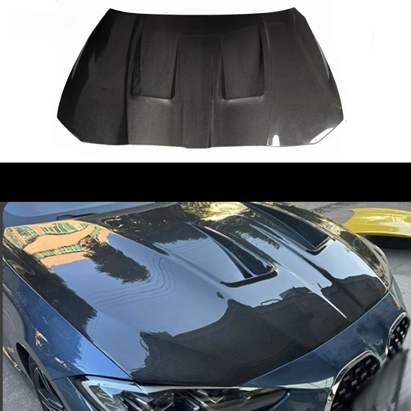 Hot Selling Dry Carbon Fiber Engine Hood Exterior Replacement Parts