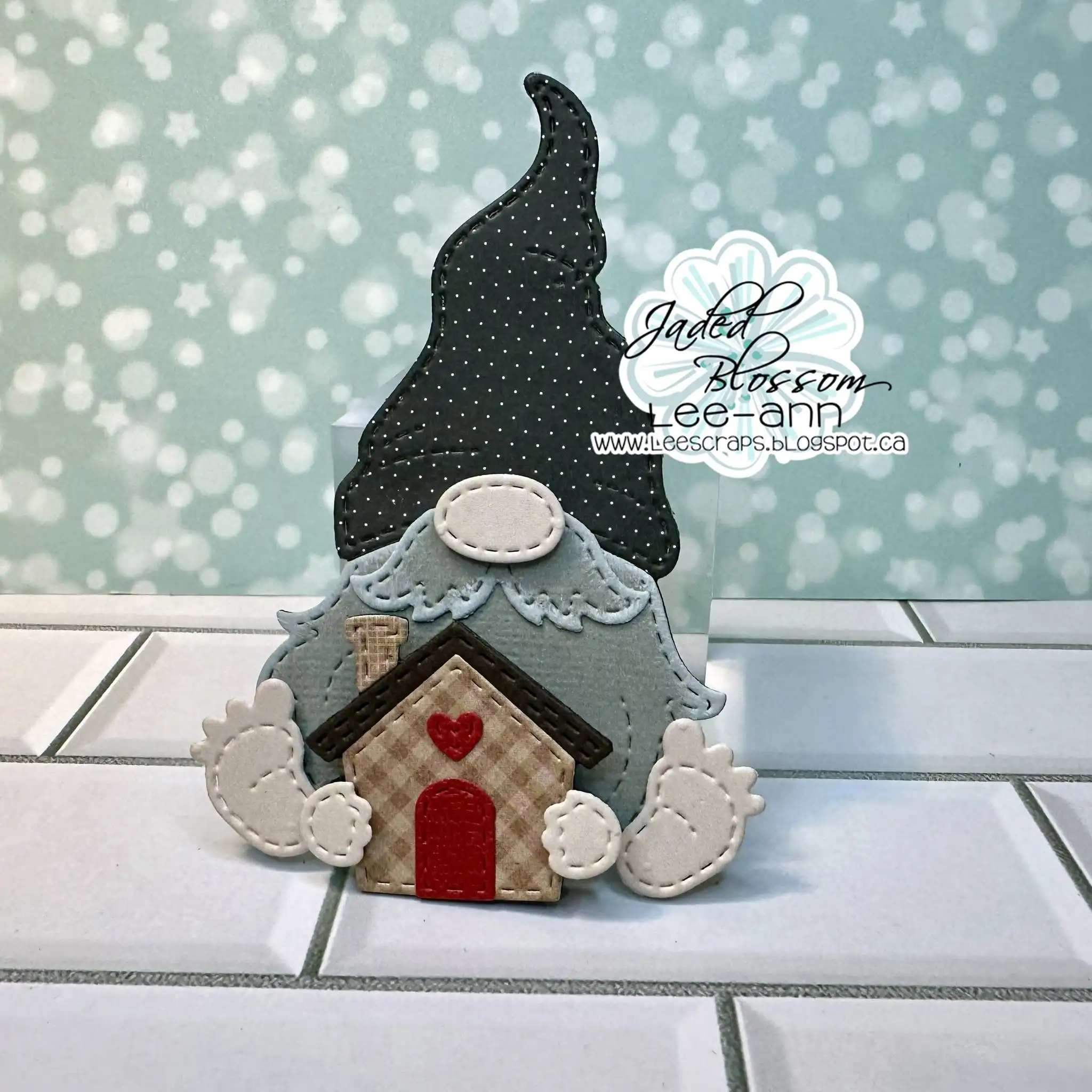 Jaded Blossom Mini House Gnome Dies: House Add Ons Metal Cutting Dies and Stamps for DIY Handmade Scrapbook Card July 2026 New