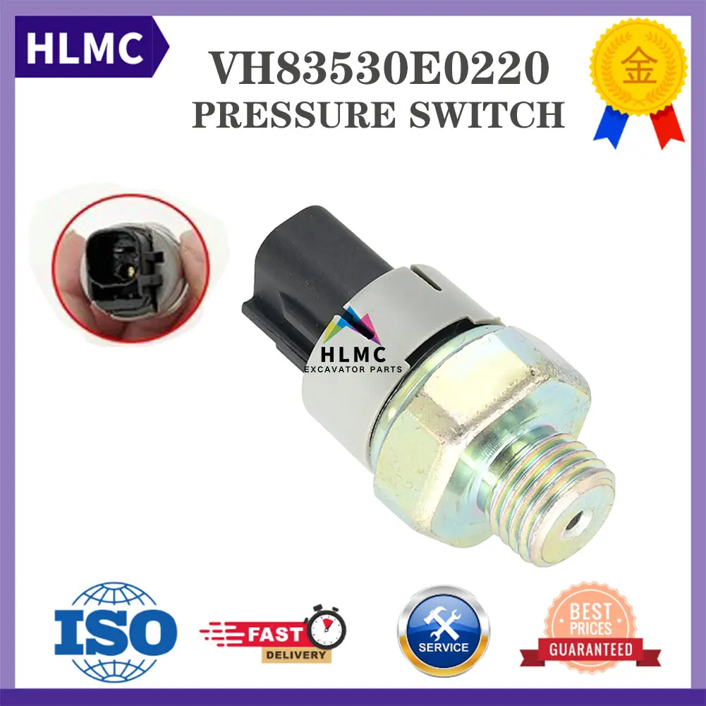 

SK215SR SK235SR SK200-8 SK485-8 Oil Pressure Switch For Excavator Kobelco VH835301471A VH83530E0220 83530-E0220