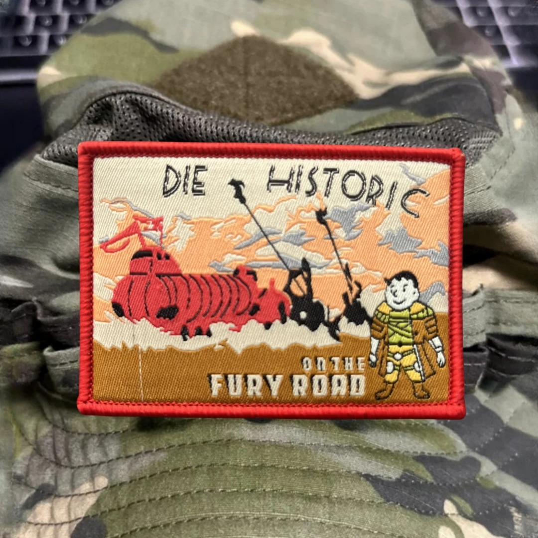 Parche insignia táctica moral de gancho y bucle bordado brazalete - imagen 3