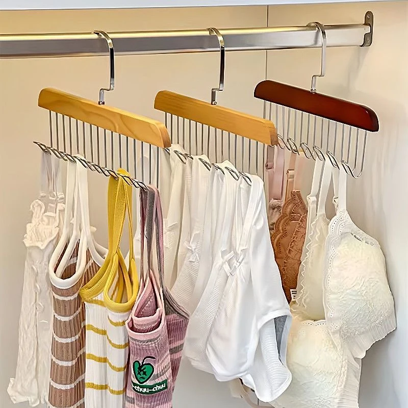 

Wooden Belt Rack Women Storage Hangers for Clothes Case Home Wardrobe Accessories Pants Hooks Organizer Men Tie Belt Hangers