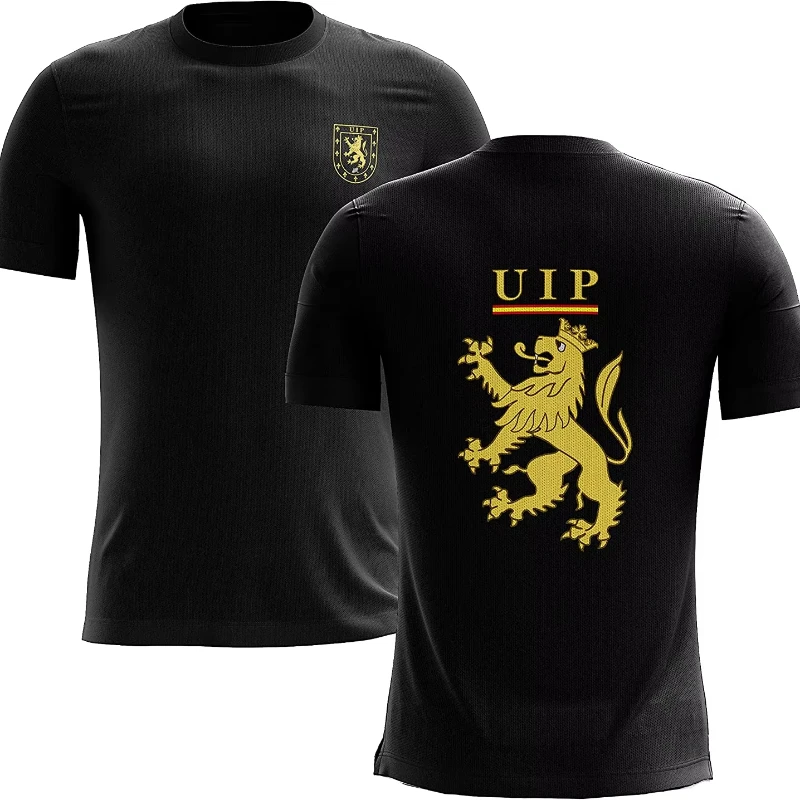 Camiseta da UIP Antidistúrbios Policia Nacional CNP. Unidade de Intervenção Policial do Corpo Nacional de Polícia.
