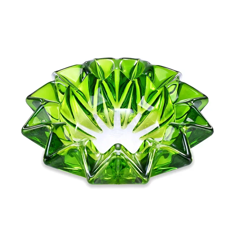 

Fruit plate crystal glass European large household living room coffee table candy snacks dried fruit plate