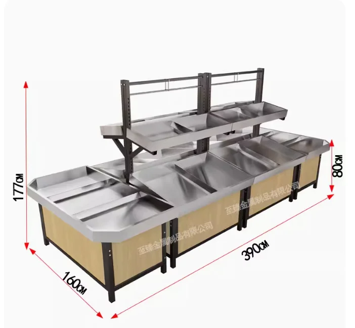 

Fruit shelves display shelves fruit store special shelves multi-layer commercial vegetable shelves fresh supermarket fruit