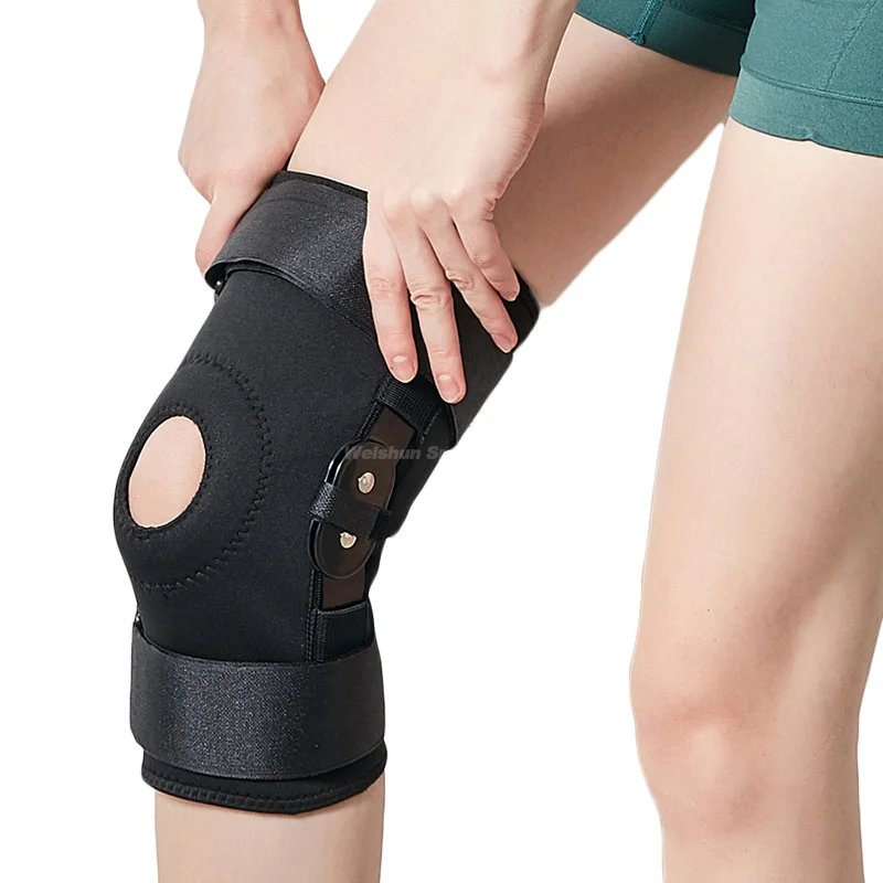 Hinged Knee Brace Orthopedic Meniscus Knee Pad With Side Stabilizers Arthritis Patella Protector Sports Kneepad Joint Pain, ACL