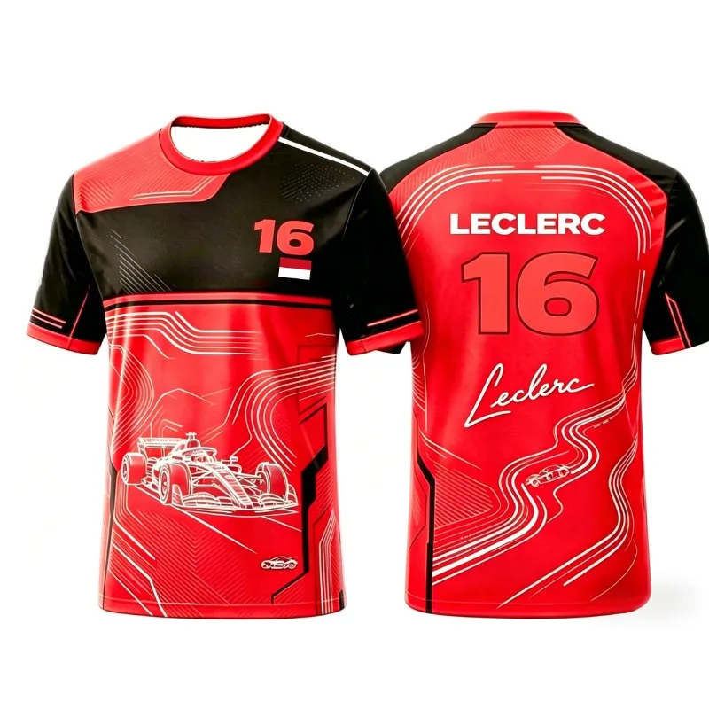 2026 Special Edition Hamilton #44 Red Black Racing T Shirt Unisex Summer Breathable Quick Dry Motorsport Fans Casual Top Cycling
