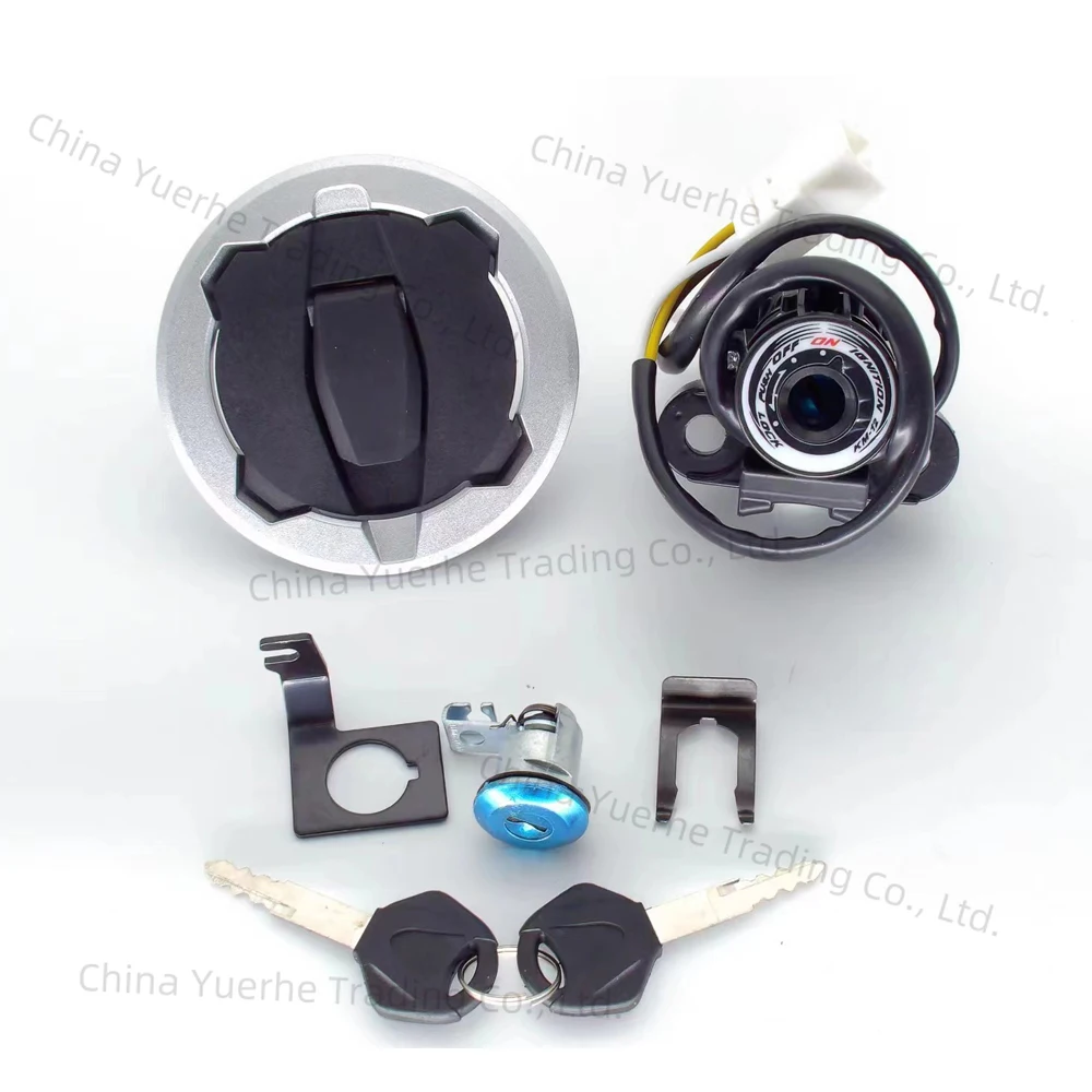 

Замок зажигания мотоцикла, крышка топливного газа, набор ключей, подходит для Kawasaki Z800 Z900 Z900RS 2017-2023 2018 2019 2020 2021 2022