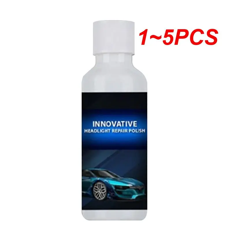 1~5PCS Headlight Renewal Polish Car Repair Fluid Car Headlight Repair Refurbishment Liquid Auto Light Repair Agent Fast Delivery