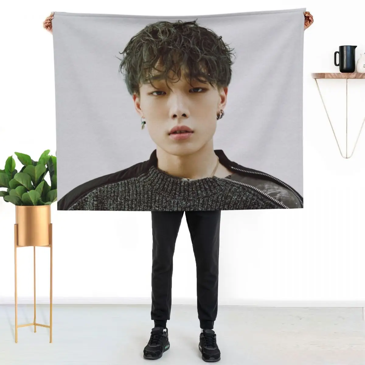 IKON DIVE BOBBY Throw Blanket manga Personalized Gift Decoratives Single Blankets For Baby Picnic Blankets