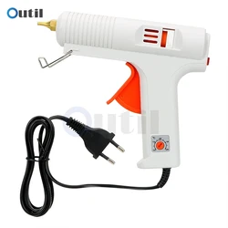 120W 110-240V Hot Melt Glue Gun For Car Dent Puller Heating Up Craft Repair Tools Temperature Adjustable Automotive Accessories