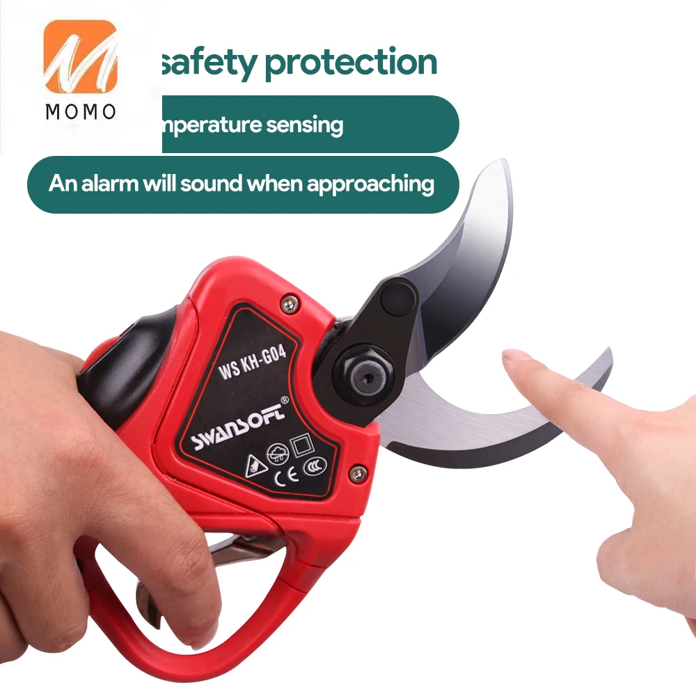 40MM lithium battery orchard secateurs best garden tools electric pruners