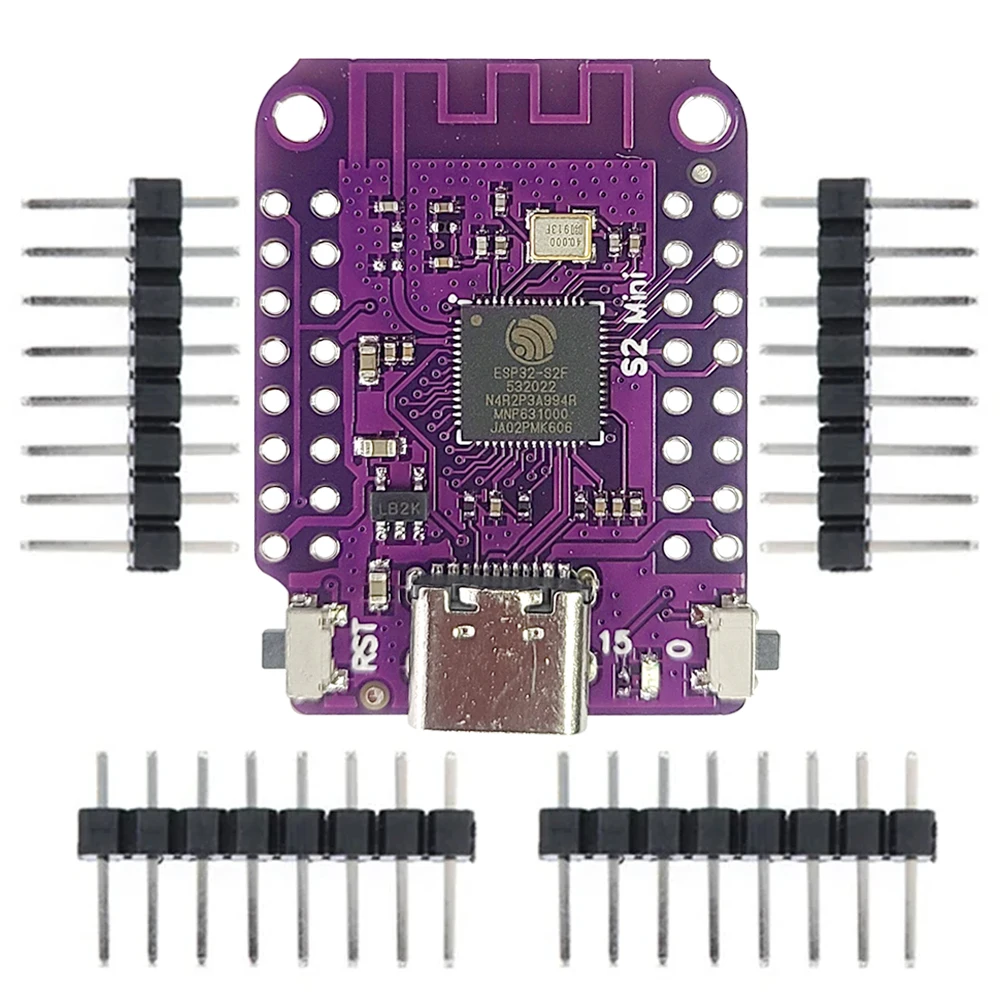 ESP32 S2 MINI 2.4G WIFI Module for IoT Development Board 32PIN 4MB Flash USB Type-C 2MB PSRAM ESP32-S2